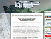 Tablet Screenshot of cthomeownerguide.com